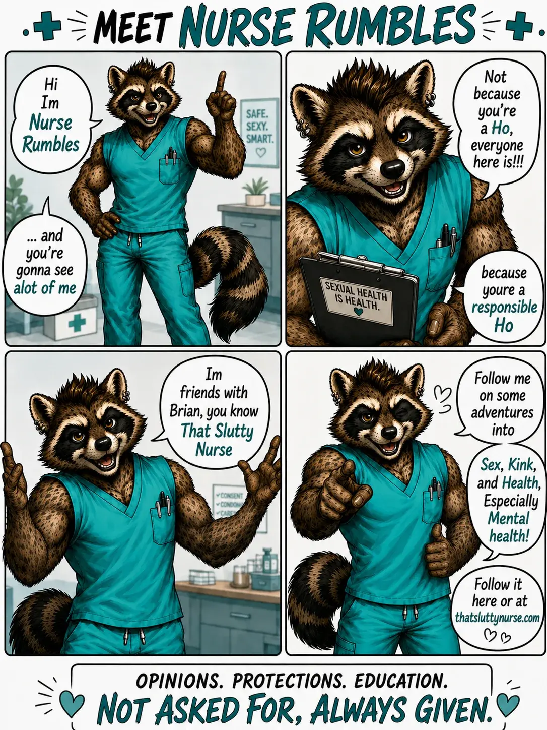 Meet Nurse Rumbles π¦π